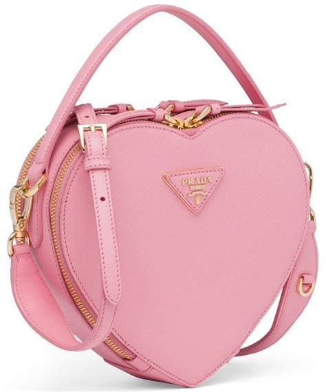 heart bag prada|Prada heart shaped bag.